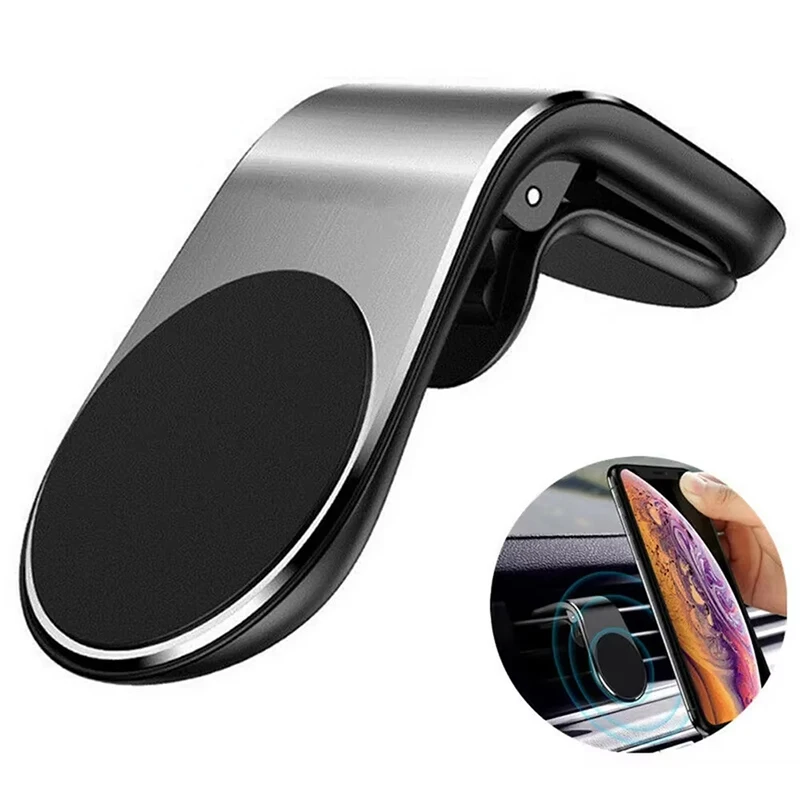 Air Vent Magnetic Car Phone Holder 360° Rotation Magnetic Smart Phone Stand GPS Cell Phone Bracket For iPhone Xiaomi Realme OPPO