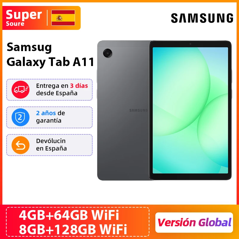 Samsung Galaxy Tab A11 WiFi SM-X133 Global Version Tablet 8,7 Zoll Display 5100 mAh Octa-Core Prozessor Image