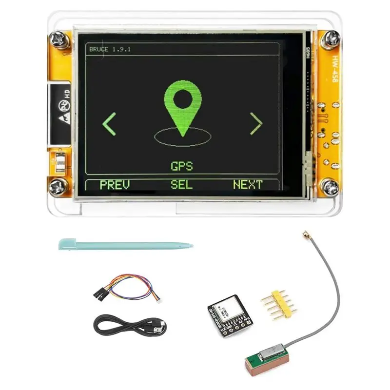 ABWZ-ESP32 CYD Bruce 2432S028 Wi-Fi Bluetooth-Tool ermöglicht sicheres und zuverlässiges drahtloses Netzwerk mit GPS Image