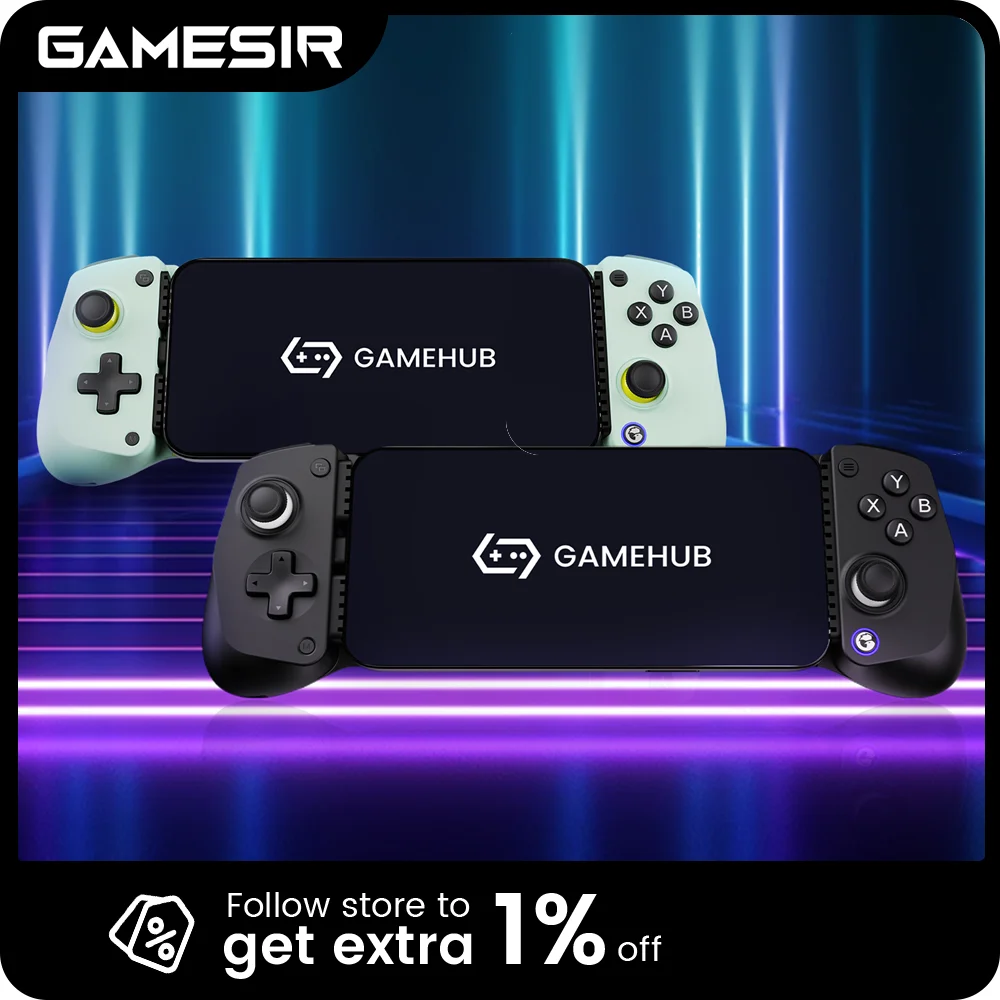 GameSir X5 Lite Mobiler Gaming-Controller für Android & iPhone 16/15, Hall-Effekt-Joystick Tragbares Gamepad Image