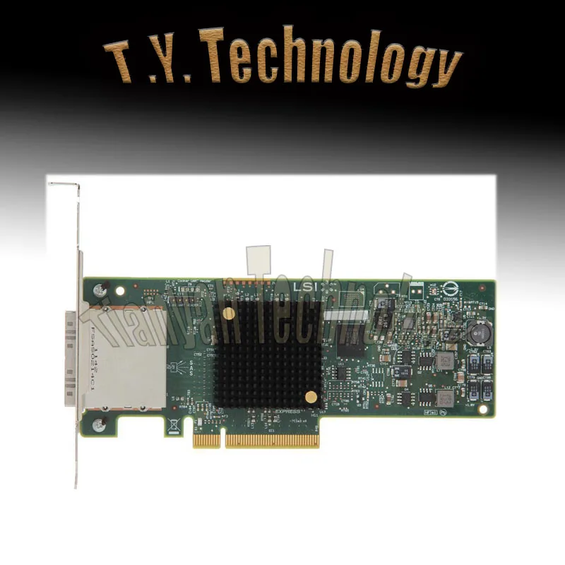LSI 9207-8e SAS HBA 6 Gbit/s PCI-E 3.0 IT-Modus passend für ZFS FreeNAS unRAID Image