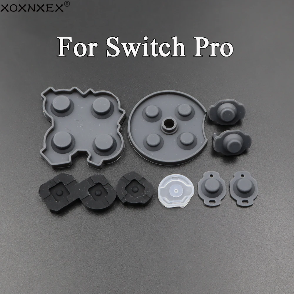 1/3/5/10 Sets leitfähige Gummiknöpfe für NS Switch Pro Controller, Silikonknöpfe zur Reparatur für NS Pro Controller Image