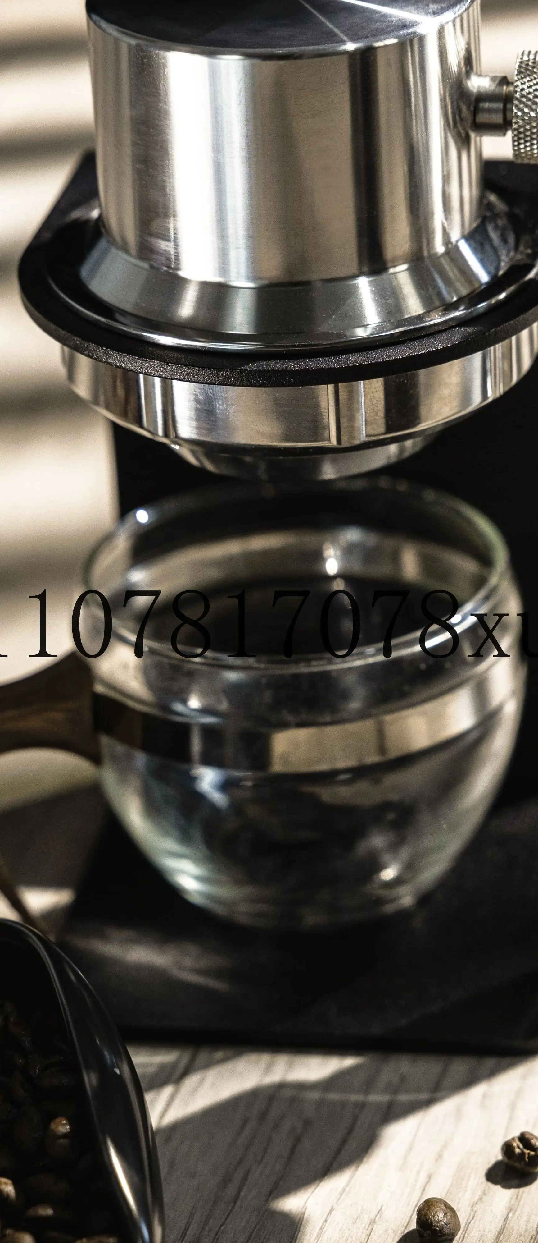 Kaffeemaschine, pneumatische Kaffeemaschine, italienischer Konzentrator, 9 bar Extraktion, tragbare Kaffeemaschine, Haushalt, Edelstahl Image