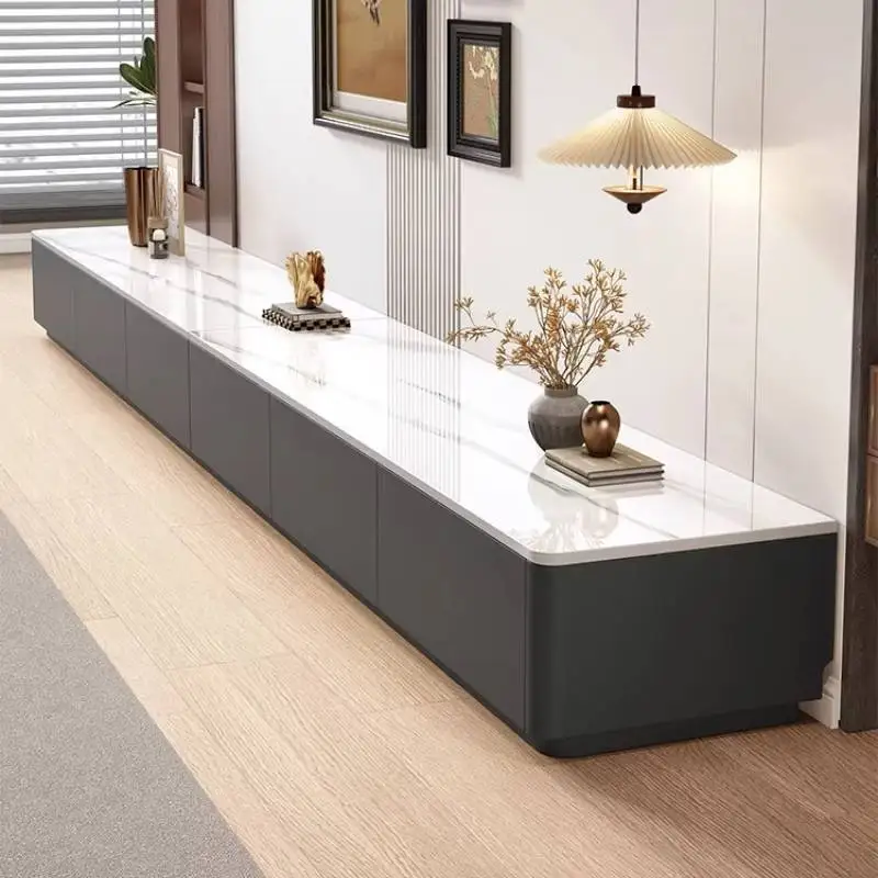 Meuble TV Minimaliste, Assemblage Simple, Meuble TV Bas Design, Meuble de Salon, Meubles de Salon