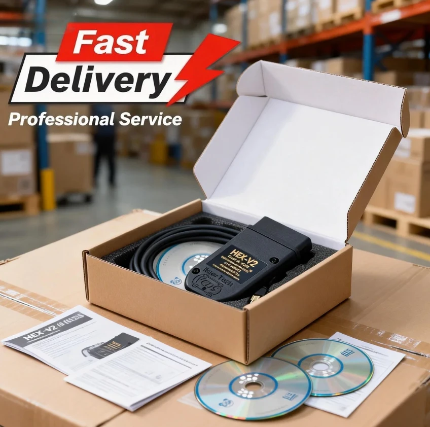 2026 VCDS VAGCOM Interface VCDS CAN HEX V2 Update V25.3 FÜR VW Für AUDI Skoda Seat Mehrsprachige Auto-Diagnosewerkzeuge Image