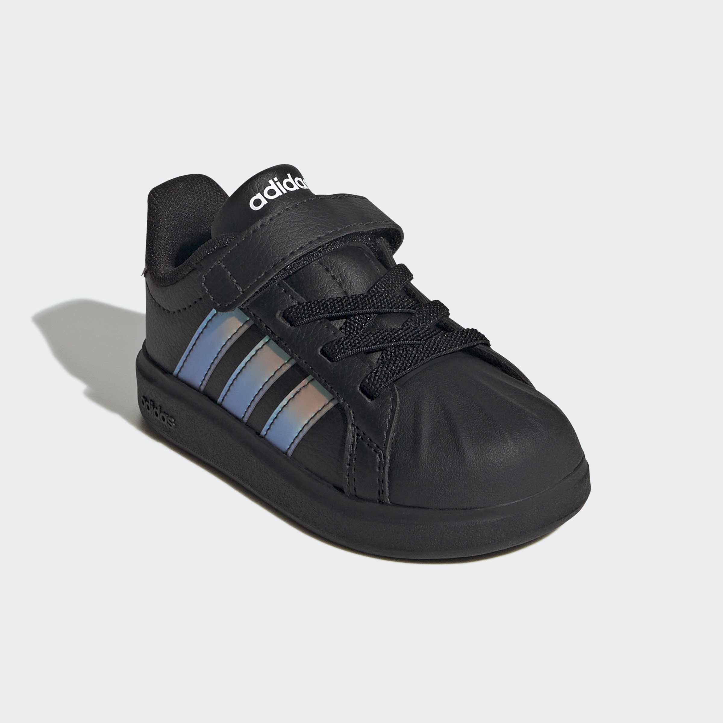 Sneaker ADIDAS SPORTSWEAR, Damen, Gr. 22, ftwwht2, irides, cweiß, Schuhe Sneaker, inspiriert vom Design des adidas superstar, für Kinder