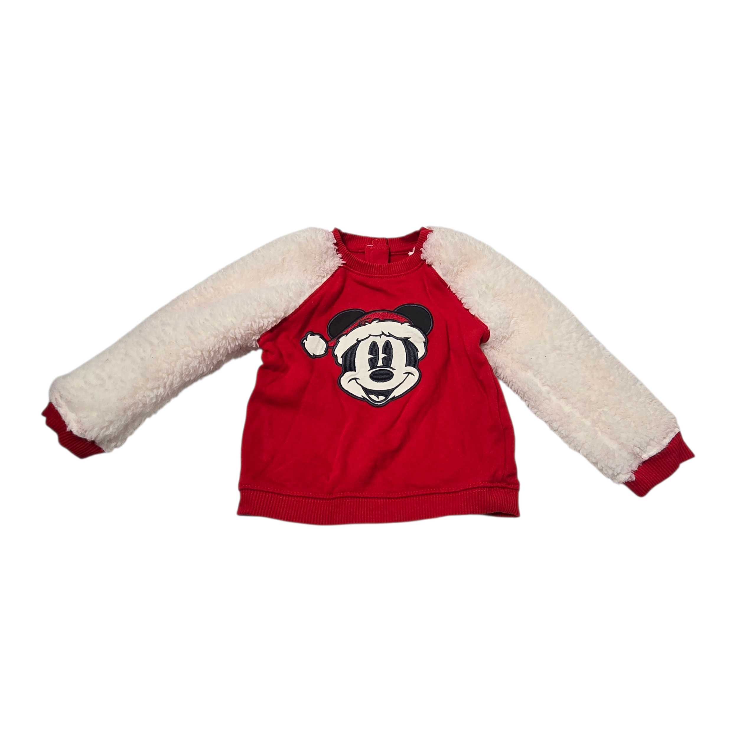 Disney Shirts & Tops | Disney Baby Red And White Apparel | Color: Cream/Red | Size: 18-24mb