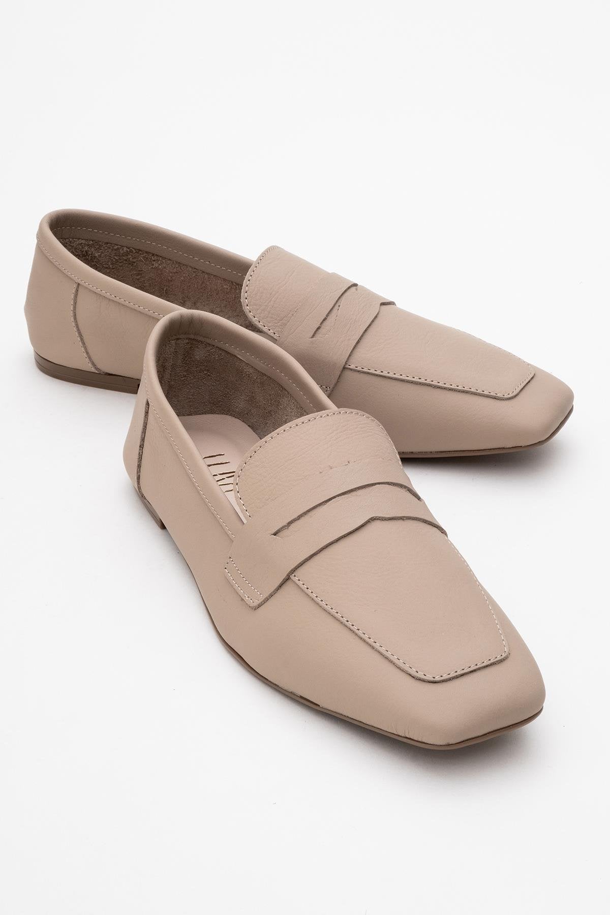 Morne Leder Loafer Damen US 39