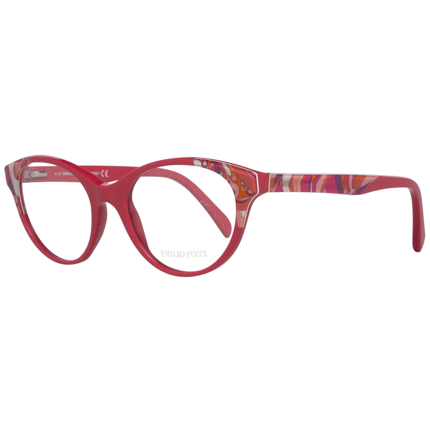 Emilio Pucci Rouge Lunettes de vue pour femmes