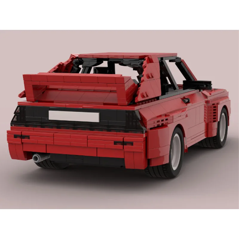 MOC-138945 Ikonische Sportwagen-Rennbausteine Modell 1423 Teile MOC Kreative Jungen Kinder Geburtstag Bausteine Spielzeug Geschenke Image