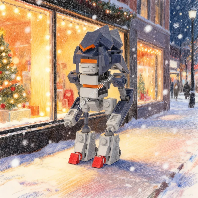 134-teiliges MOC Mecha Sonic Mk II Der Igel Modellbausatz Spielzeug Architektur Weihnachtsgeschenk Kreative DIY-Idee Bildung Image