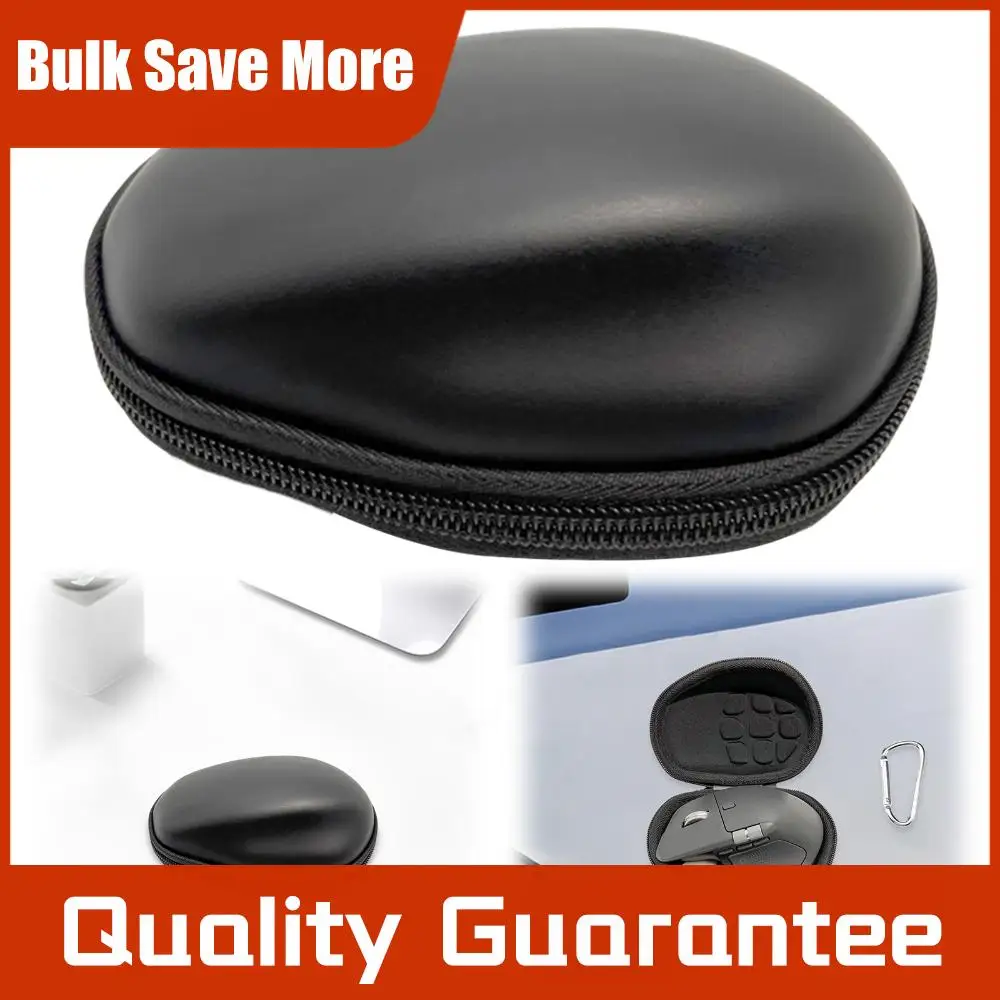 Harte EVA-Reisetasche für kabellose Maus, für MX Master 4/3S, PU, stoßfeste Tragetasche, kratzfeste, tragbare Maustasche Image