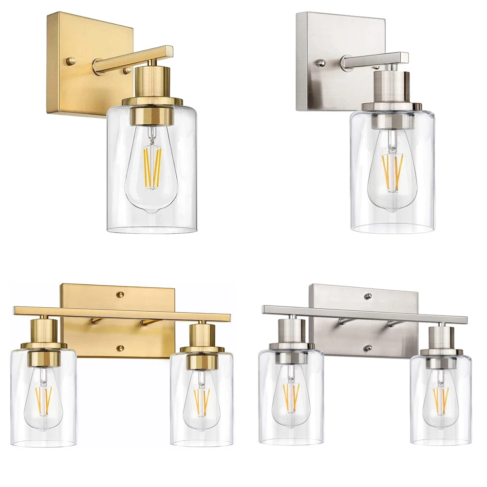 Nordic Moderne Schlafzimmer Spiegel Wand Lampen Korridor Wohnzimmer Eitelkeit Licht Glas Wand Leuchte Vintage Innen Leuchten