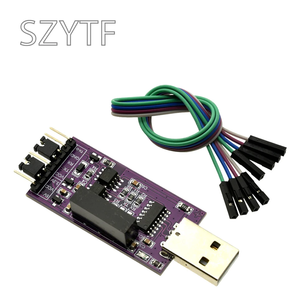 Optisch isolierte USB zu serieller Schnitts telle 5V 3,3 V 2,5 V 1,8 V optisch isolierte USB zu ttl serielle Schnitts telle ch340 uart Image