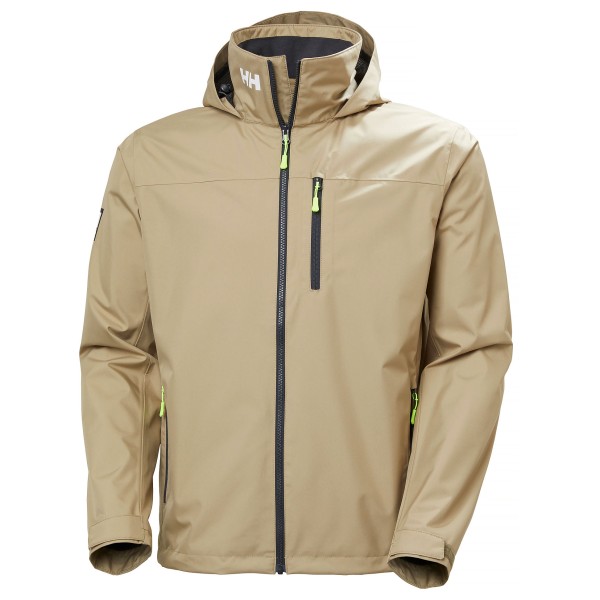 Helly Hansen - Crew Hooded Jacket 2.0 - Regenjacke Gr M beige