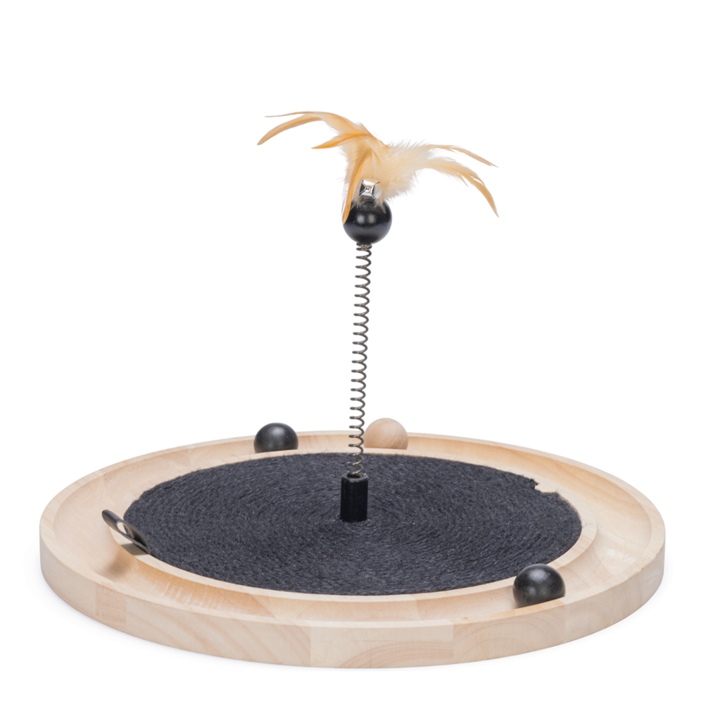 Designed by Lotte Gioco per gatti Idah in legno - Ø 39,5 x H 29 cm