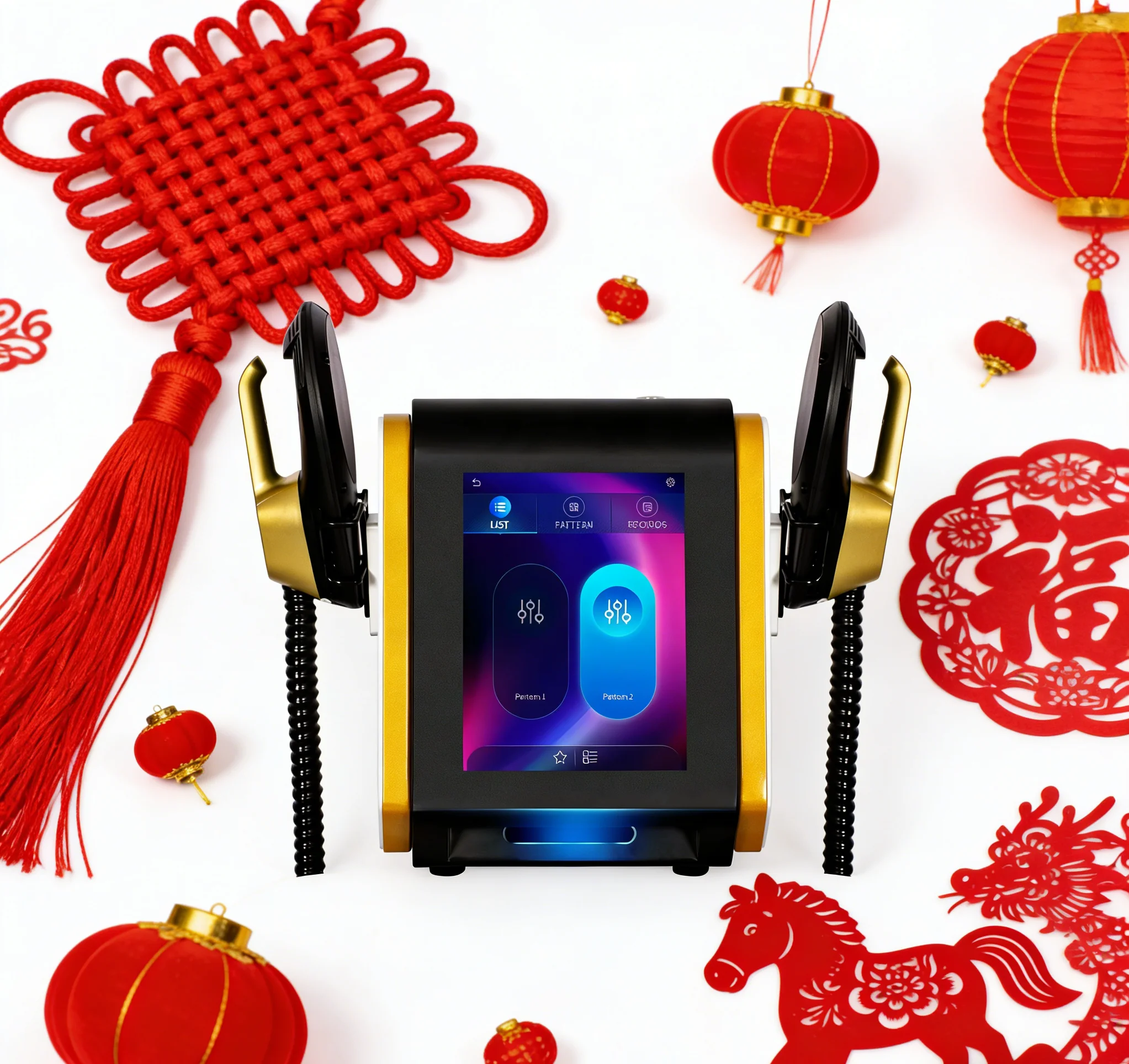 MYoslim BLACK GOLD Sculpting-Gerät 6500W RF Fettverbrennung Schlankheits-Muskelstimulation Körperformung Elektromagnetisches Therapiegerät Image