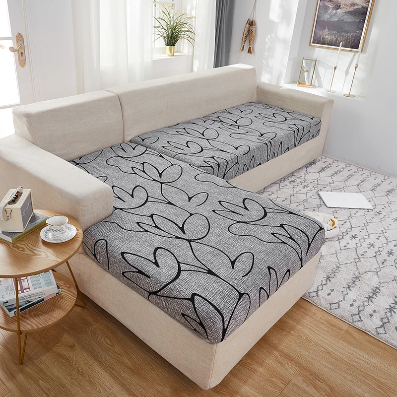 Milch Seide Blume Sofa Kissen Set faul Sofa Kissen Staubschutz Kombination Sofa Set Großhandel Image