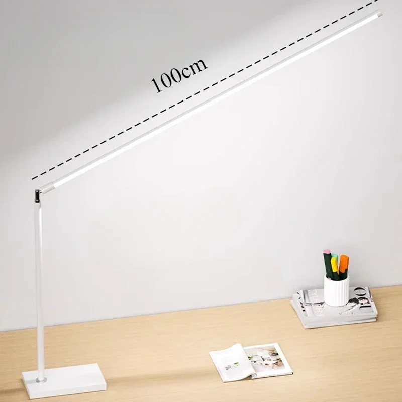 Moderne Moderne Minimalistische Linien Led Augenschutz Stehlampe Schreibtisch Lesen Beleuchtung Lernen kinder Lampe Faltbare Led Boden L