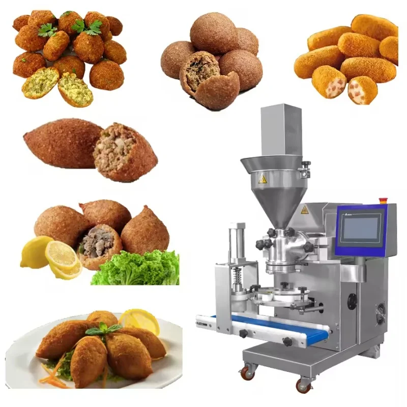 Hochleistungs-Kibbeh-Herstellungsmaschine, kleine automatische Füllmaschine, Kubba-Maschine Image