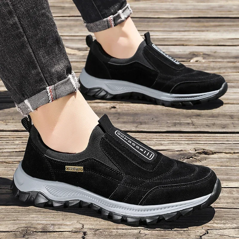 2023 neue Outdoor Wandern Camping Licht Laufen Jogging Casual Sport männer Schuhe Non-slip Loafers Wandern Schuhe Große größe 39-49
