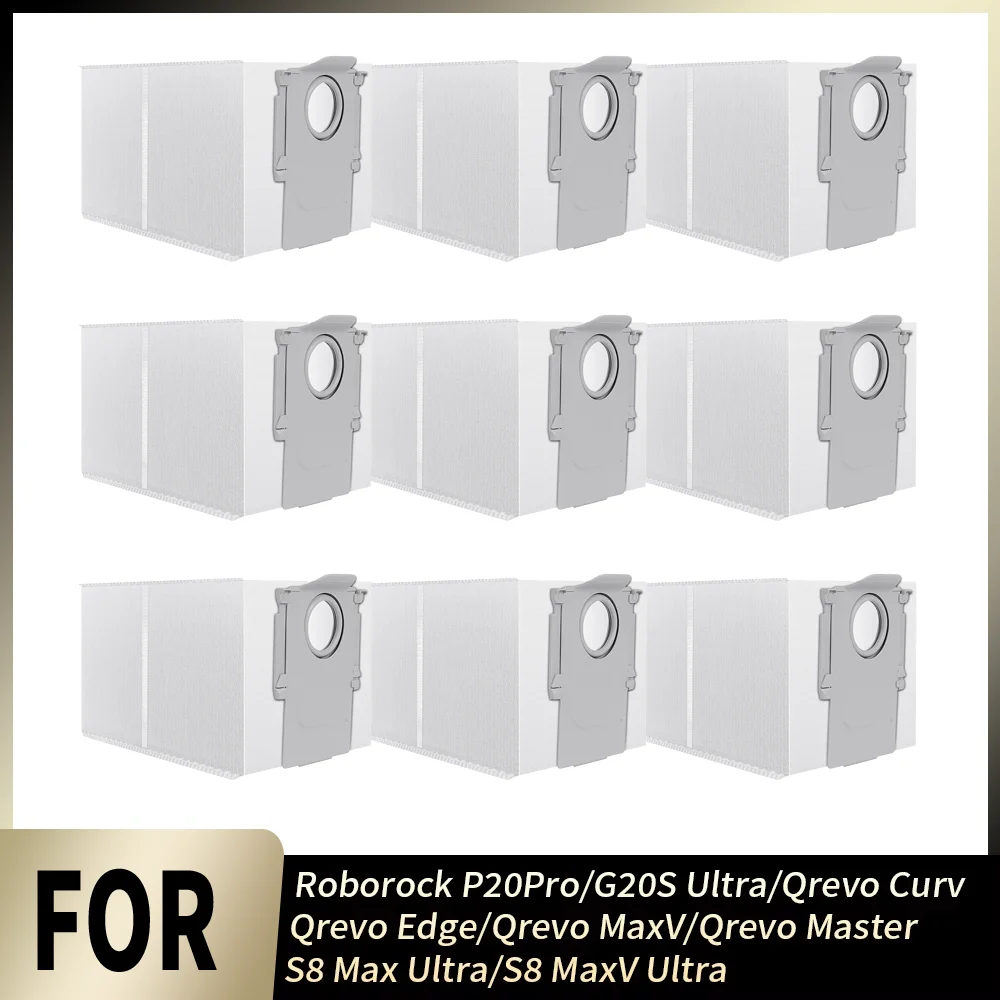 Staubbeutel für Roborock P20Pro/G20S Ultra/Qrevo Curv/Qrevo Edge/Qrevo MaxV/Qrevo Master/S8 Max Ultra/S8 MaxV Ultra Staubsauger Image