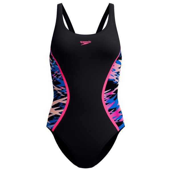 Speedo - Women's Hyperboom Splice Muscleback One Piece - Badeanzug Gr 40 schwarz