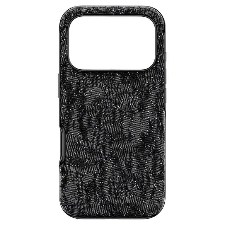 High Smartphone Case, Iphone 17 Pro - Black - Swarovski Cases