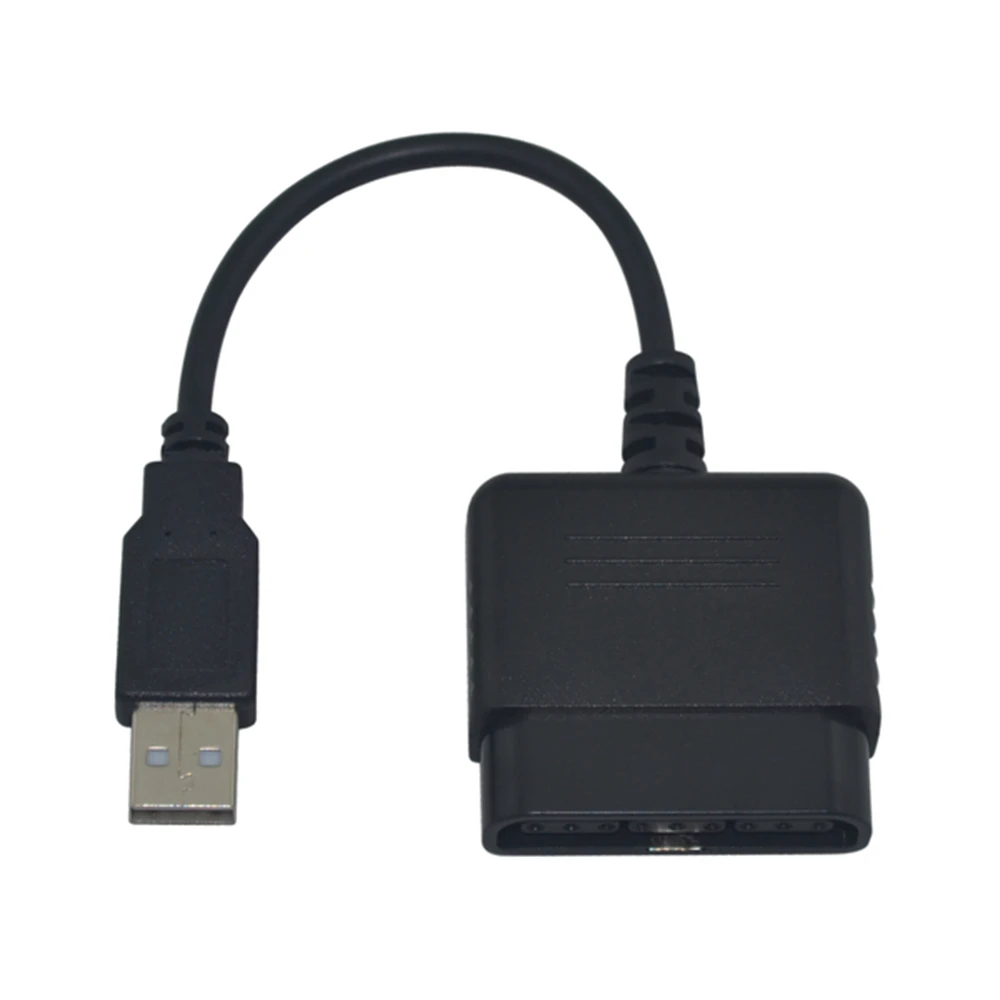 Câble de convertisseur adaptateur USB pour manette de jeu, accessoires de jeu vidéo PC, PS2, PS3, haute qualité