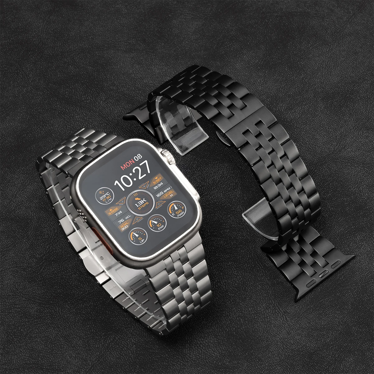 Titanband für Apple Watch Ultra3 2 1 49 mm Herrenarmband Metallarmband Armband Herren Business-Armband Image