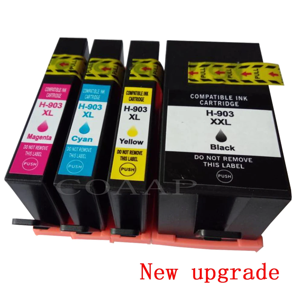 Neue upgrade 903 903XL kompatibel tinte patrone für hp Officejet Pro 6950 6960 6961 6963 6964 Alle-in- one Drucker, hp 903XL 907XL Image