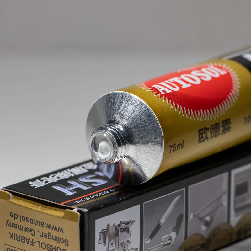 Metallpolierpaste Kratzerreparatur Metallarmband Uhrenarmband Taschenreißverschluss Polierkupferpaste 50G bis 100G Image