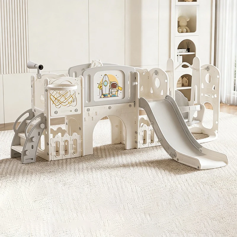 Kinder-Rutsche für Innenräume Indoor-Spielplatz-Set Rutsche-Kletterer-Kombination Kleinkind-Aktivitäts-Spielgerät Baby-Sicherheits-Stabile Spielzeuge Image