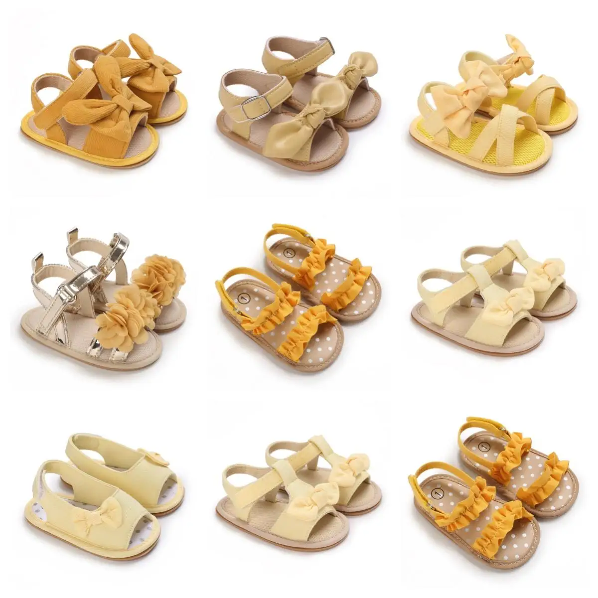 Neue modische All-in-One-Sandalen für Babymädchen und Kleinkinder Image