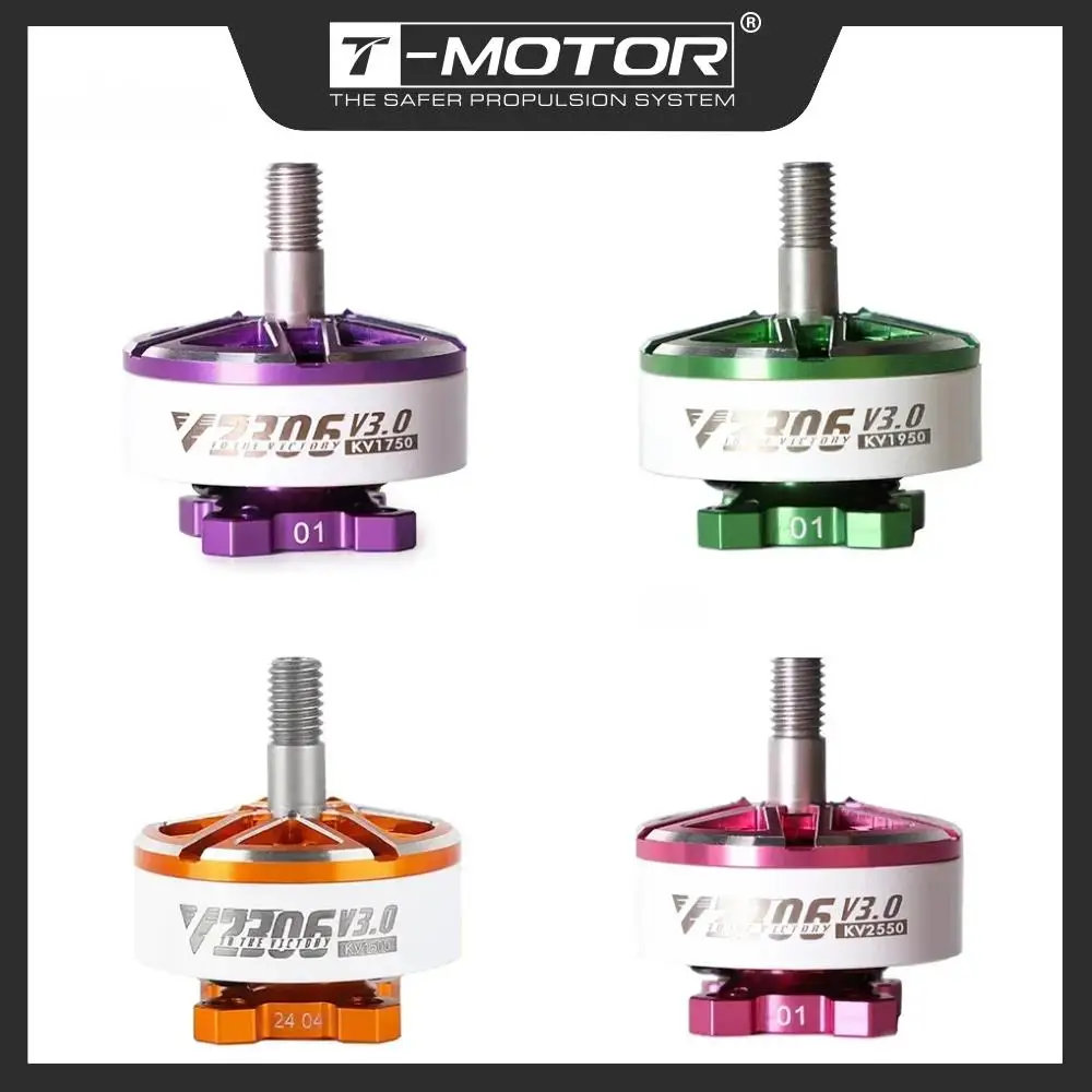 T-MOTOR HOBBY T-HOBBY Drohnen Velox V2306 V3 Bürstenloser Motor Racing Freestyle Drohnen Bürstenloser Motor für FPV Racing Freestyle