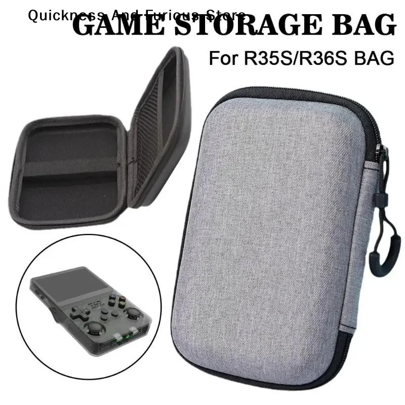 【TO】Schutzhülle für R36S/R35S, EVA-Hartschalen-Spiel-Aufbewahrungstasche, Tragetasche für R6s R35S, harte tragbare Schutzhülle mit Netz Image