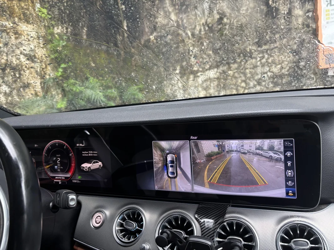 Lange Streifen Bildschirm Auto Radio Für Mercedes Benz E Klasse W213 2017 2018 2019 Auto Multimedia Video Player Stereo Auto GPS Carplay 4G Image