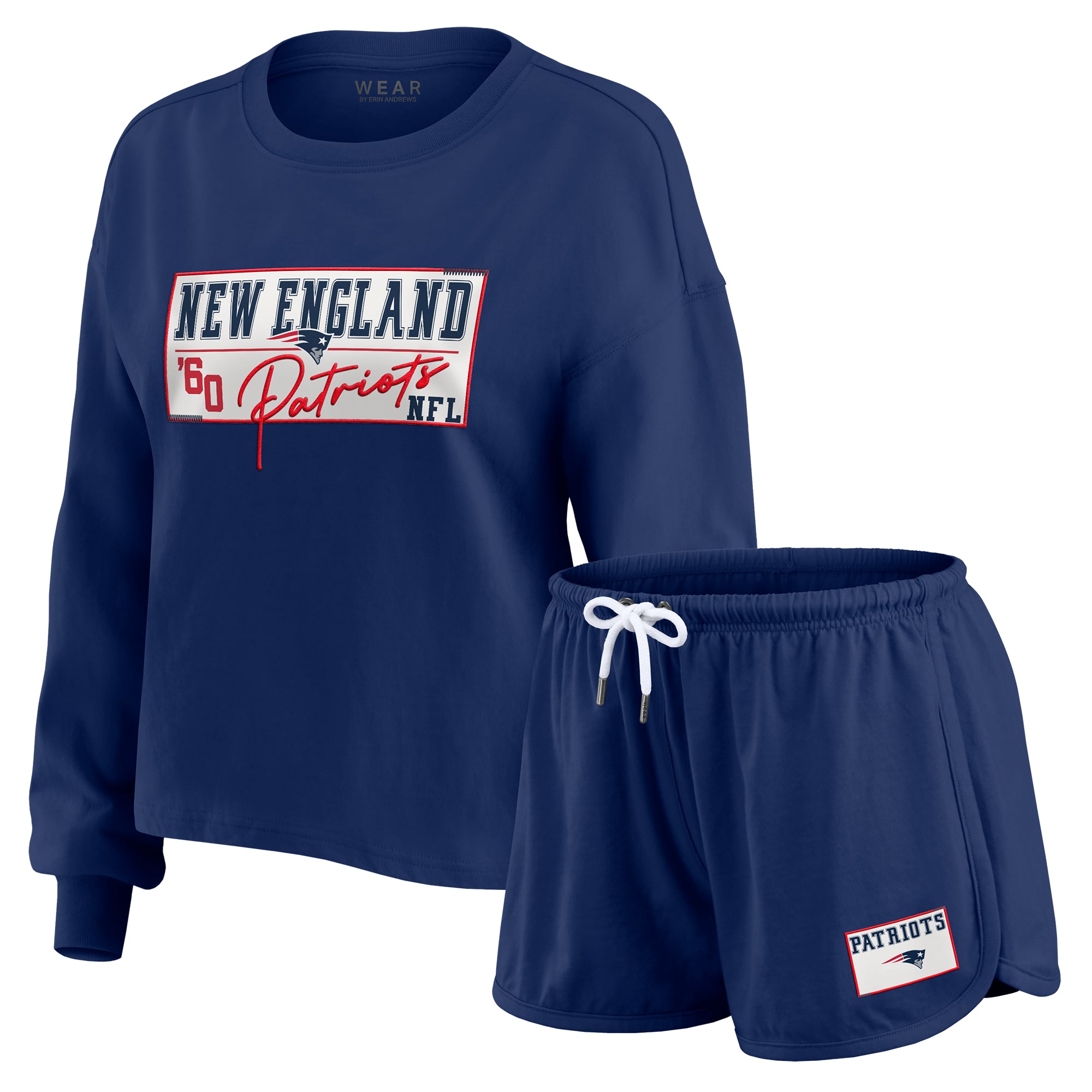 New England Patriots Wear By Erin Andrews Rugby-Trikot-Set – Damen