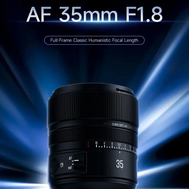 Brightin Star AF 35 mm F1.8 Vollformat-Autofokus-Prime-Objektiv für Nikon Z Sony E-Mount-Kameraobjektiv A6600 6300 ZFC ZF Z6 Z7 Image