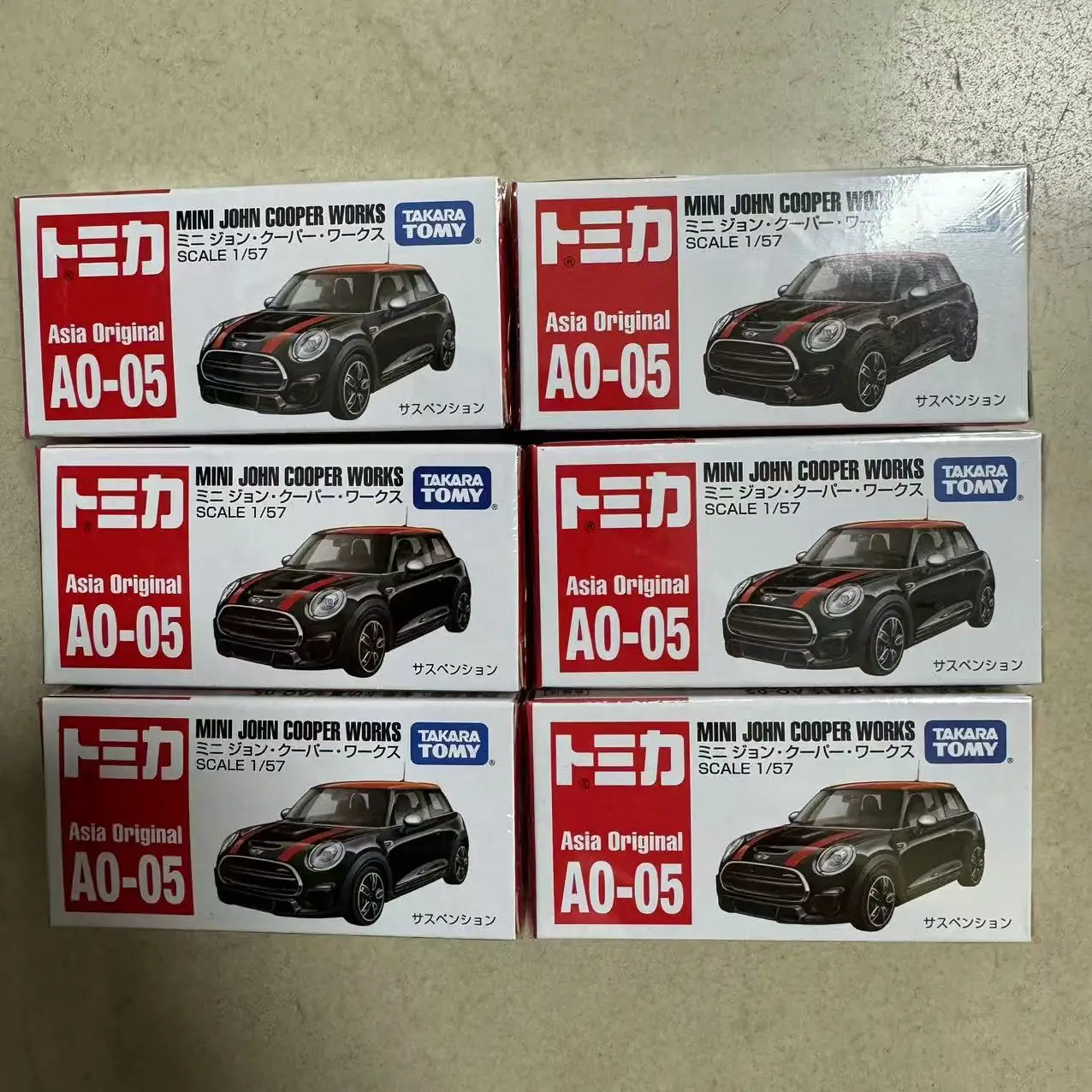 Takara Tomy Tomica Asia Original A0-05 MINI John Cooper Works Legierung Auto Fahrzeug Druckguss Metallmodus Sammlung Display Spielzeug Geschenk Image