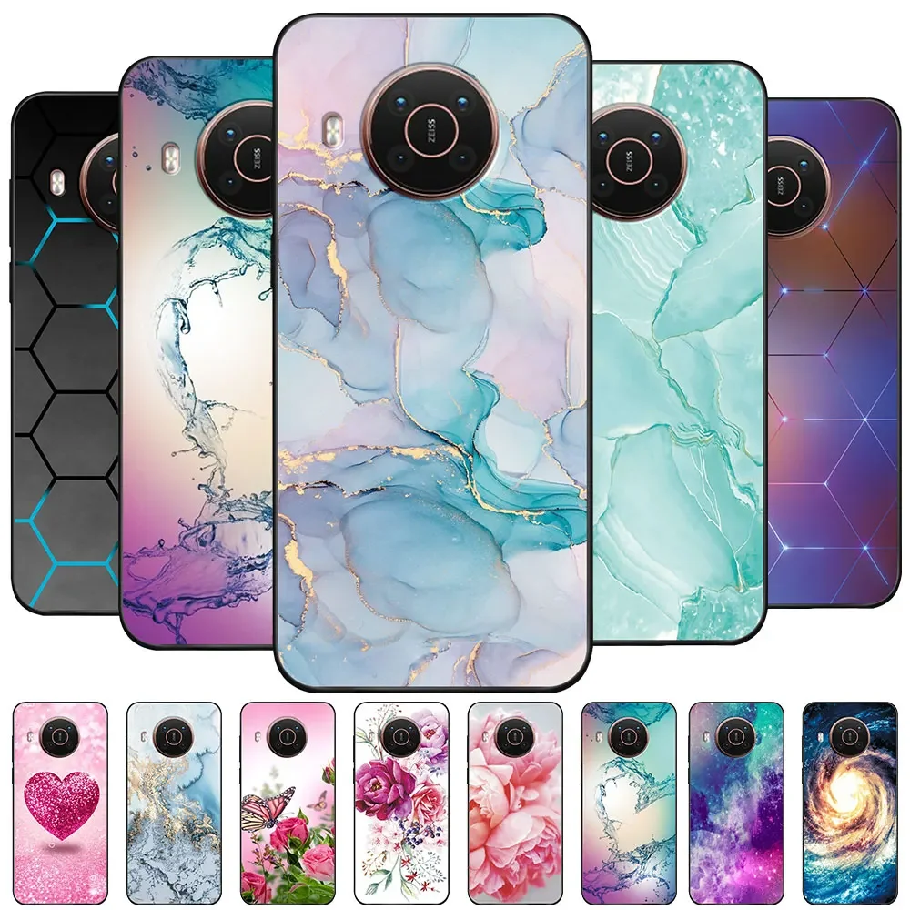 Für Nokia X20 X10 Fall 6.67 "TPU Weiche Silikon Mode Telefon Fall Für Nokia x10 NokiaX20 X 20 Fundas stoßstange Abdeckung Coque Para Image