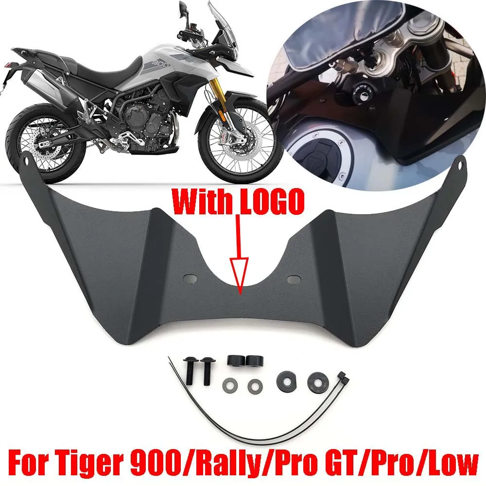 Für Triumph TIGER900 Tiger 900 Rally Pro GT PRO NIEDRIGEN 2020 - 2022 Motorrad Zubehör Forkshield Aufwind Wind Deflektor Luftstrom Image