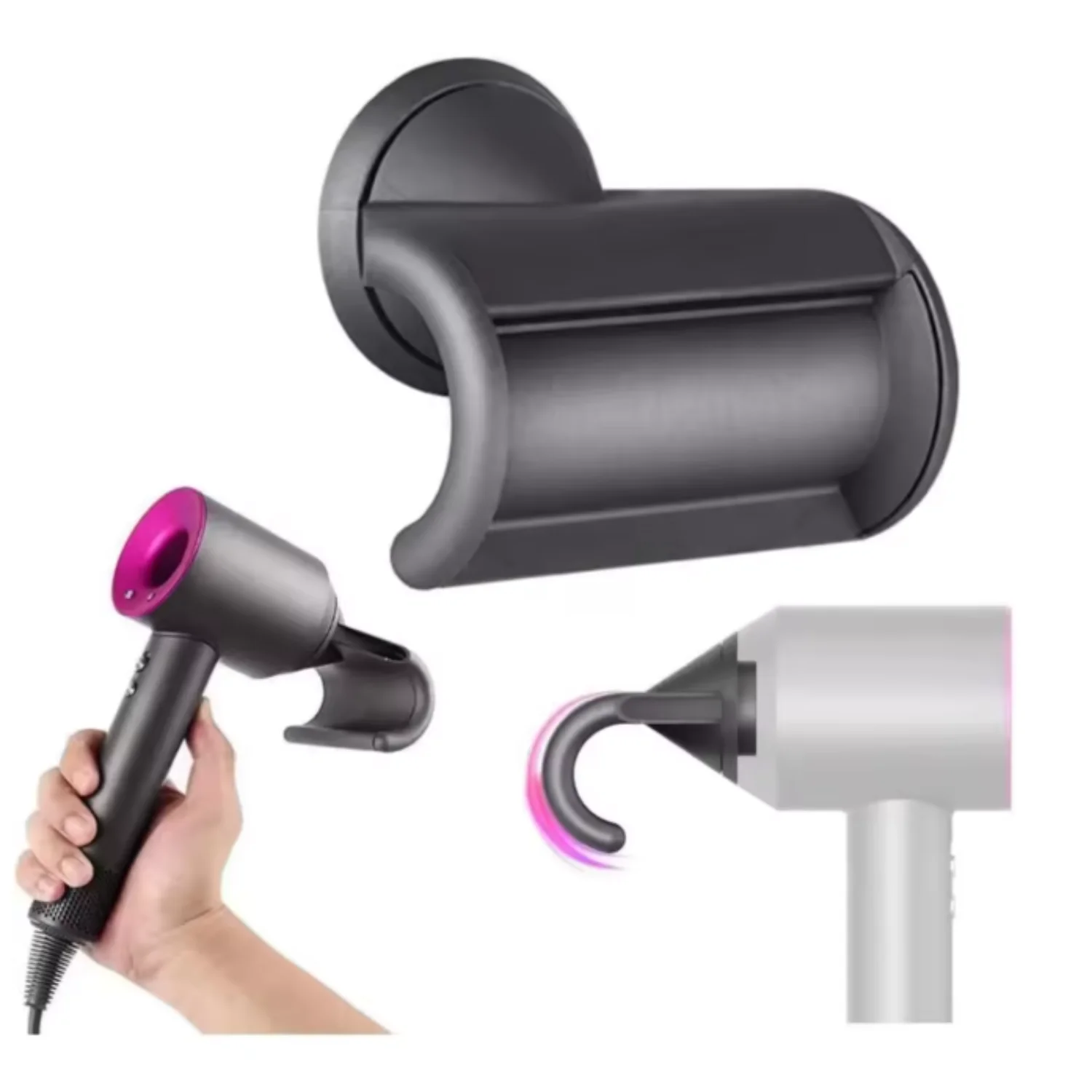 Spritzwassergeschützte Konzentratordüse für Supersonic-Haartrockner der HD-Serie – universeller Spritzschutz-Aufsatz, passend für HD01/02/03/04/08 Image