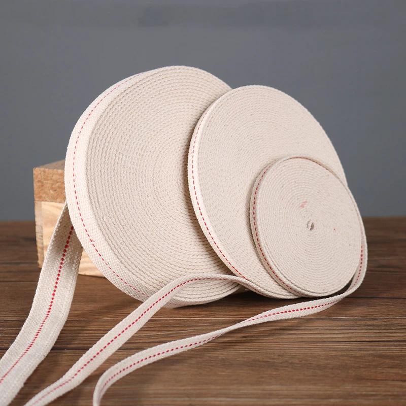 Geflochtene Baumwoll lampe Wick, Kerosin Baumwoll ölkern, DIY Glas Öllampen Material, Flach wickel Zubehör, 1m