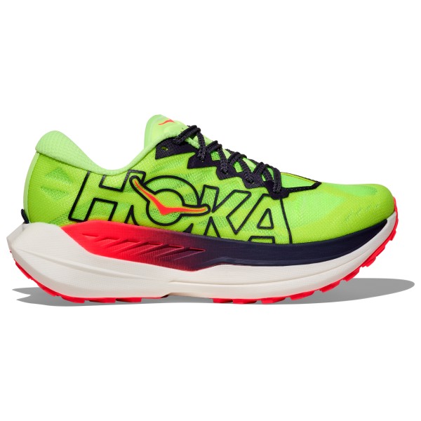 HOKA - Rocket X Trail - Trailrunningschuhe 46 2/3 | EU 46,5 neon yuzu /rot