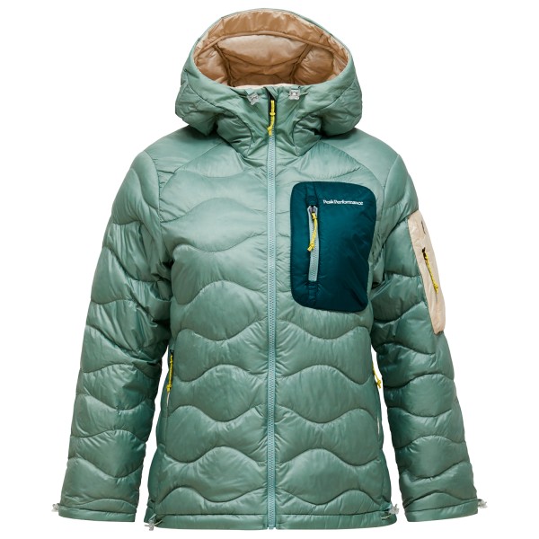 Peak Performance - Women's Helium Utility Down Hood - Daunenjacke Gr XL türkis