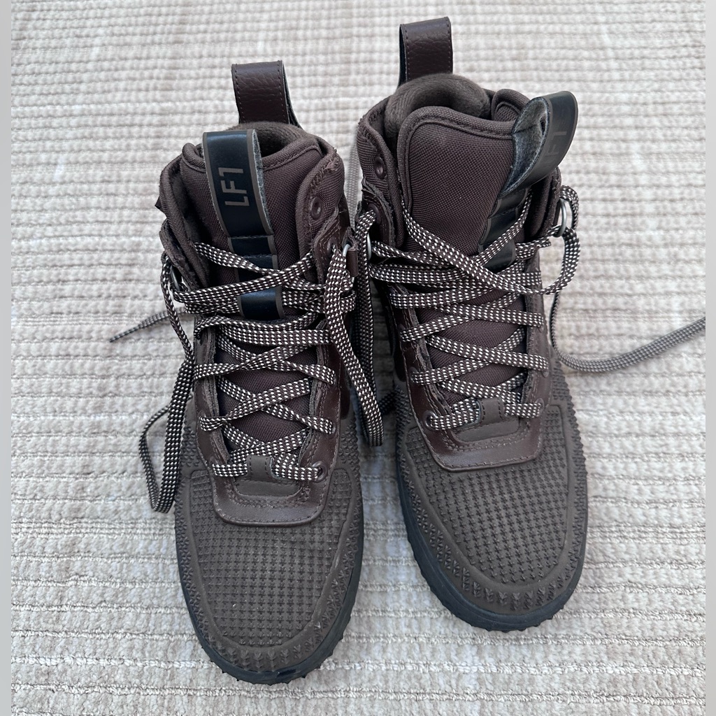 Nike Shoes | Euc Boys Nike Lunar Force 1 Duckboot Baroque Brown Size 6 Nike High Tops | Color: Brown | Size: 6b