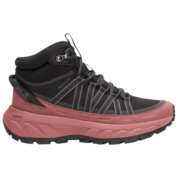 Jack Wolfskin - Women's Wild Hike Texapore Mid - Wanderschuhe 42,5 | EU 42,5 schwarz