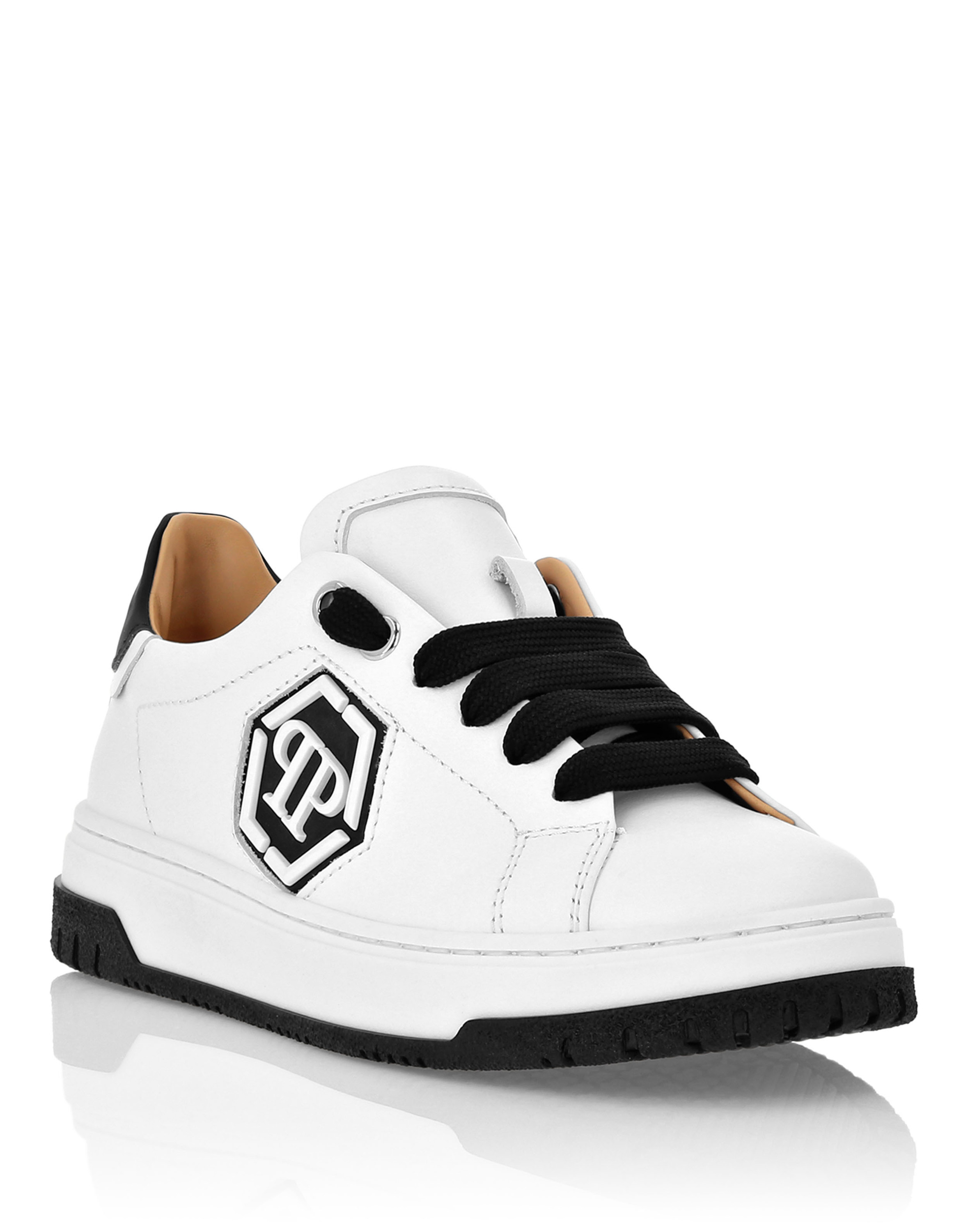 Leather Lo-Top Sneakers Hexagon EU 34