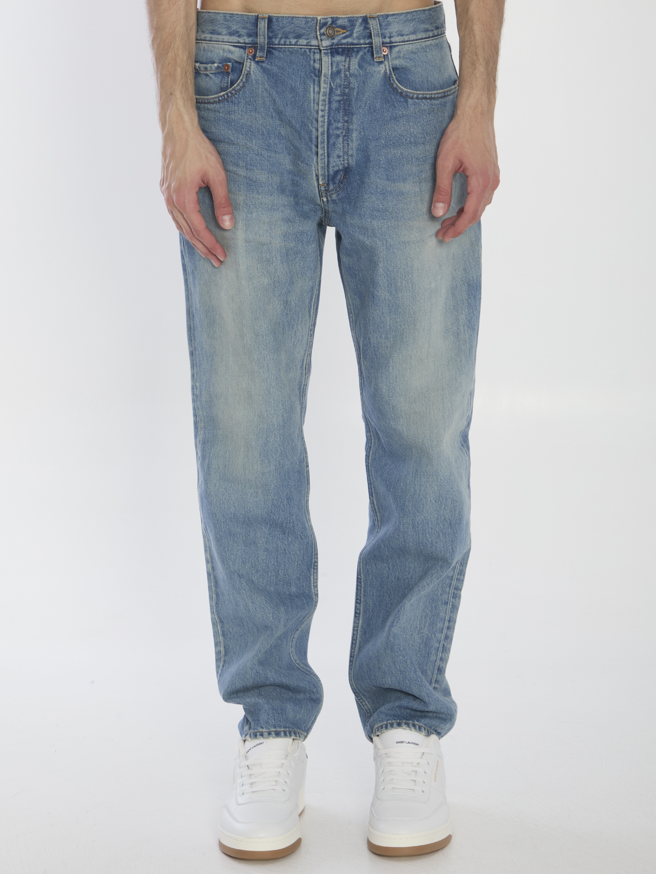 Mick 5-Pocket Straight-Leg-Jeans 33 (Größe)